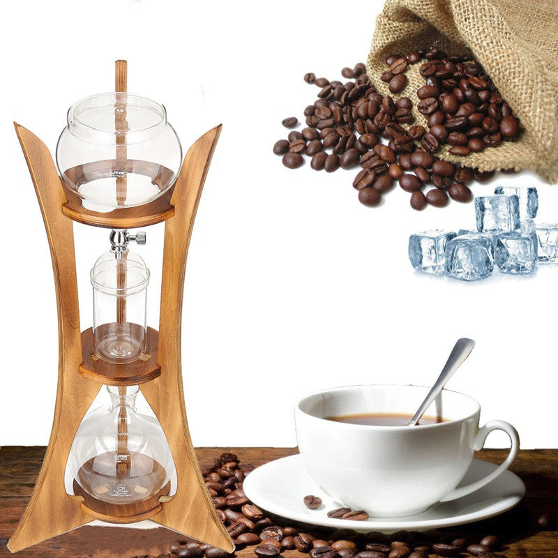 800ML Cold Drip Ice Coffee Maker Glass Dutch Espresso Brew Machine With  Filter Paper For 8 Cups Percolators Dripper