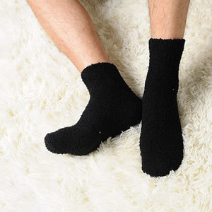 1pair Extremely Cozy Cashmere Socks Men Women Winter Warm Sleep Bed Floor Home Fluffy